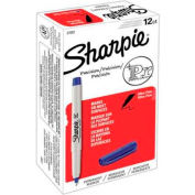 Sharpie® Permanent Marker, Ultra-Fine, Blue Ink, Douzaine
