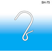 Enlever les crochets en « S », 1-3/4" L X.080" dia., bout pincé - Zinc acier zingué, qté par paquet : 100