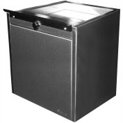 Shuresafe Duo-Drawer 670155 w/Sliding Deal Tray, 20-1/2"H For 8" Thick Wall, UL Bullet Resistant