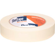 Shurtape® Utility Grade High Adhesion Masking Tape, Natural, 24mm x 55m - Case of 36