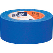 Shurtape® Grade à usage général, Ruban de masquage coloré, Bleu, 48mm x 55m - Boîtier de 24