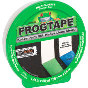 FrogTape® Painter’s Tape, Multi-Surface, Green, 36mm x 55m - Boîtier de 24