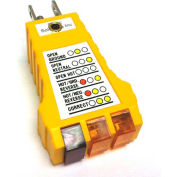 Static Solutions SP-101 Earth Ground Checker with LED Indicator Lights & Wrist Strap Jack