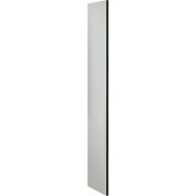 Side Panel 22233 for 18"D Extra Wide Designer Wood Locker without Sloping Hood Gray