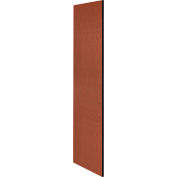 Side Panel 22237 for 24"D Extra Wide Designer Wood Locker without Sloping Hood Cherry