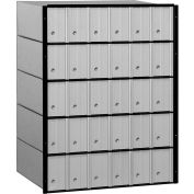 Boîte aux lettres en aluminium 2230 - 23-1/2"W x 15-1/2"D x 30"H, 30 Portes, Système standard