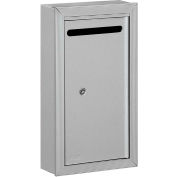 Salsbury Industries 4460WHT Victorian Surface Mounted Mailbox White