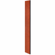 Side Panel 33300 - for 15"D Designer Wood Locker without Sloping Hood Cherry