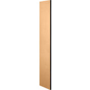 Side Panel 33333 - for 18"D Designer Wood Locker without Sloping Hood Maple