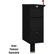 Mail Package Drop Locker 4375BLK - Noir