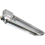 SunStar SIR Series Natural Gas Infrared Compact U Tube Heater, 15 'Longueur de tube, 45000 BTU