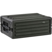 SKB Cases Shallow 4U Roto Rack 1SKB-R4S Black, Water Resistant
