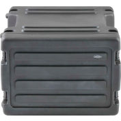 SKB Cases 8U - Roto Rolling Rack 1SKB-R8W Black, Keyed Lock, Water Resistant