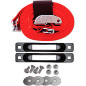 Snap-Loc E-Track Single Tailgate Strap Tie-Down Anchor Kit W/2"x 16' Cam, 3000 Lb. Cap.