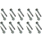 Vis métallique auto-perçage E-Track, 1/4 « x 1-1/4 », ensemble de 20 pièces