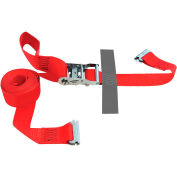 Snap-Loc E-Track Ratchet Strap Tie-Down, 2 " x 16 ', 4400 Lb. Capuchon.