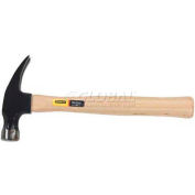 Stanley 51-716 Hickory Handle Nailing Hammer Rip Claw, 16 oz.