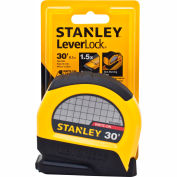 Stanley® Leverlock® STHT30830L Tape Rule 1 » x 30' Ruban à mesurer