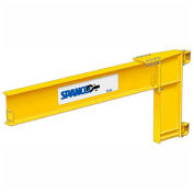 1/2 tonne capacité, 10' span, série 300 Spanco, acier, mur monté Jib Crane Cantilever Design