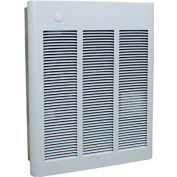 Chauffage mural forcé à ventilateur commercial avec thermostat à double pôle, 4000 watt, 240V