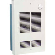 Shallow Wall/Ceiling Fan Forced Zonal Heater W/ Built In Double Pole Thermostat, 2000 Watt, 240V