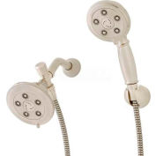 Speakman Anystream® Alexandrie Wall Mount Combo unité, brossé Nickel traditionnelle Design