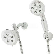 Speakman Anystream® Alexandrie Wall Mount Combo unité, poli Chrome Design traditionnel