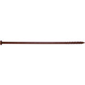 #14 gouttière vis GTR147B50 enduit de céramique Star Drive, 7 "L, Brown, Count 50 - Made In USA