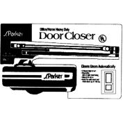 Residential Door Closer - Chocolate Clamshell Pack 140 lbs. Capacity - Pkg Qty 2