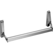 Dispositif de sortie horizontale Rim - 48" en finition aluminium avec tiges verticales cachés