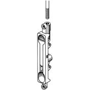 Radius Corner Lever Flush Bolts - Duranodic W/ 1/8" Offset - Pkg Qty 20