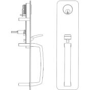 Thumbpiece Trim x Escutcheon - Aluminum Right Hand