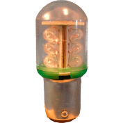 Contrôles de Springer / Texelco LA-11EB5 70mm pile lampe, ampoule de LED 24V - vert