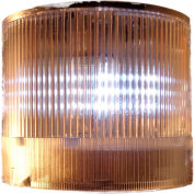 Springer Controls / Texelco LA-194B 70mm Stack Light, Steady, 24V AC/DC LED - Clear