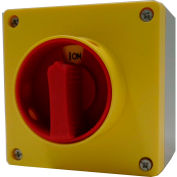 Springer Controls / MERZ ML0-32-AR3E, 32A,3-Pole, Enclosed Disconnect Switch, Red/Yellow