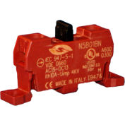 Springer Controls N5B01BN, série n5, bloc de contact 22mm, 1NC, montage sur socle, borne à vis.