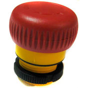 T.E.R., PRSL1880PI Latched Mushroom Pushbutton For E-Stop, Use w/ MIKE & VICTOR Pendants