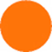 T.E.R., PRTA093MPIT Orange Transparent bouton Insert, utilisez w / MIKE & VICTOR pendentifs