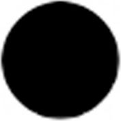 T.E.R., PRTA099MPI bouton noir Insert, utilisez w / MIKE & VICTOR pendentifs