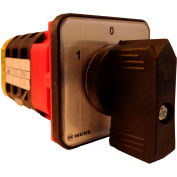 Springer Controls / MERZ W151/3-AA, Reversing Switch, Maintained, 3-Pole, 20A, 4-hole front-mount