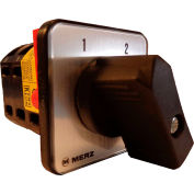 Contrôles de Springer / Z105/6-AA MERZ, inverseur commutateur No Zero pos., 3 pôles, 16 a, 4 trous à montage frontal
