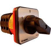 Contrôles de Springer / MERZ Z251/4-AB, inverseur commutateur No Zero POS, 1 pôles, 25 a, 4 trous à montage frontal