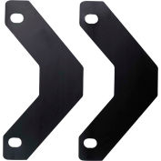 Avery® feuille triangulaire Lifters, 8-1/2" W x 11" H, noir, 2/PK