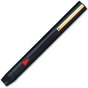 Quartet® General Purpose Laser Pointer, QRTMP1200Q, Class 3A, Plastic, Black