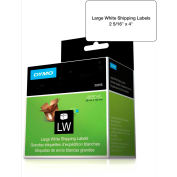 DYMO® LW Shipping Labels, 2 5/16" x 4", Black on White - Pkg Qty 10