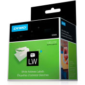 DYMO® LW Address Labels 1 1/8" x 3 1/2" Black on White