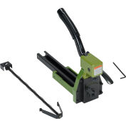Manual Carton & Box Stapler for 3/4" Staples, 100 Staple Capacity, Black w/ Green Trim