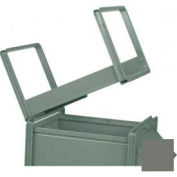 Stackbin® Stackrack 12" W x 20-1/2 « D x 9-1/2 » h acier gris d’emplacements