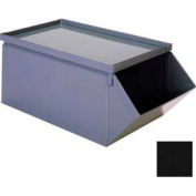 Stackbin® Top Cover pour 15" W x 24 H « x 11 D » acier bacs, noir