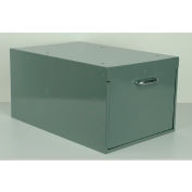 Tiroir en acier Stackbin, 14"L x 23"P x 11"H, Noir